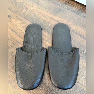 Penhaligon’s Leather Slippers Black Size Large